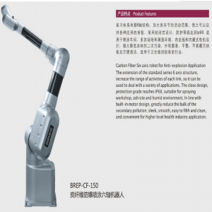 หลักฐานการระเบิดพ่นเส้นใยคาร์บอน 6 แกนหุ่นยนต์