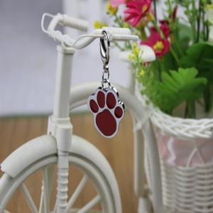 สแตนเลสแท็กแท็กสุนัขรอยเท้า