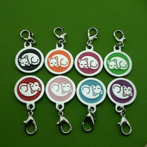 โลหะผสมสังกะสีโปแลนด์ Electroplate กาวหยดแท็ก ID สัตว์เลี้ยงสุนัขซัพพลาย