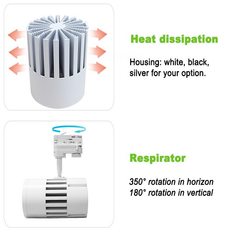 2 3 4 สายอะแดปเตอร์ 30W เครื่อง 40w มาร์คจุดคอบแสงไฟ LED ติดตามแม่เหล็ก