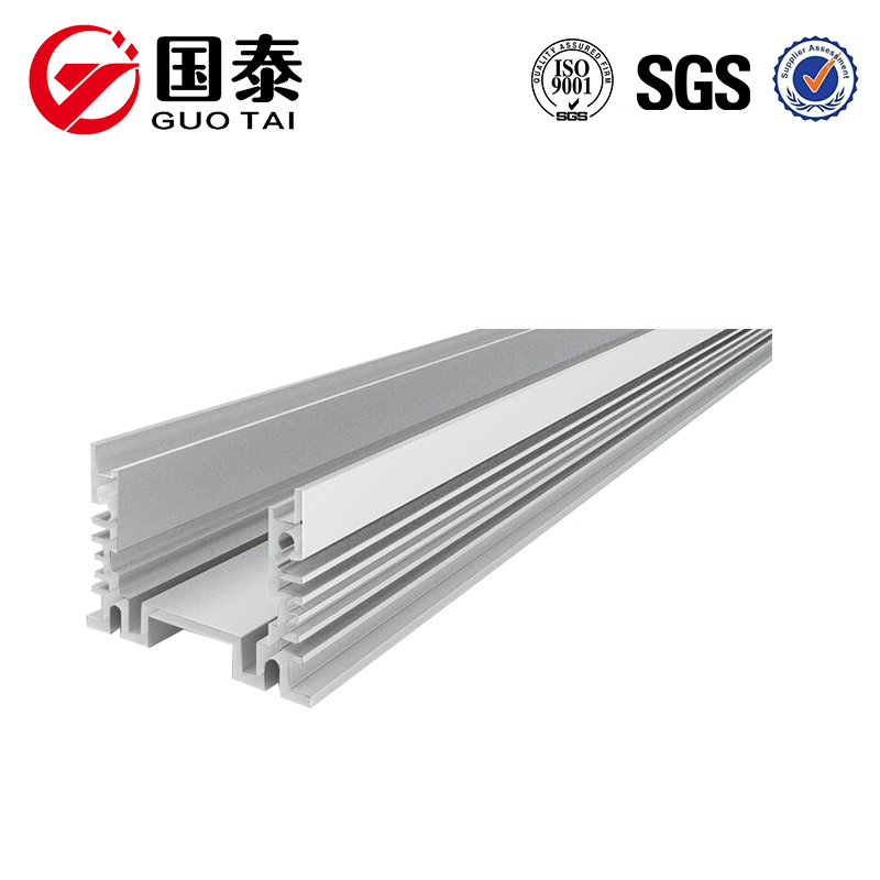 ฮีตซิงค์อลูมิเนียมโปรไฟล์ Extrusion อลูมิเนียมโพรไฟล์ การผลิตเฟรมอลูมิเนียมน้ำหนักส่วน