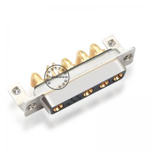 D-sub 9W4 กำลังเชื่อมต่อแบบหญิงด้านขวา