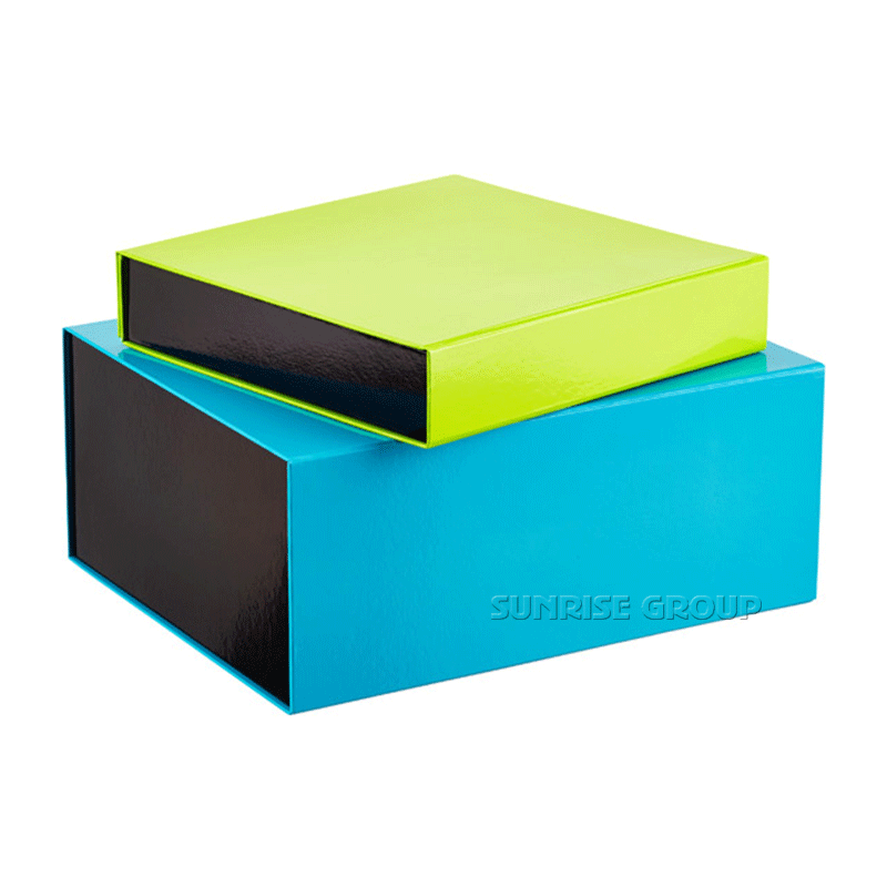 กล่องของขวัญสุดหรูแบบปิดได้ Magnetic Closure #collapsiblebox