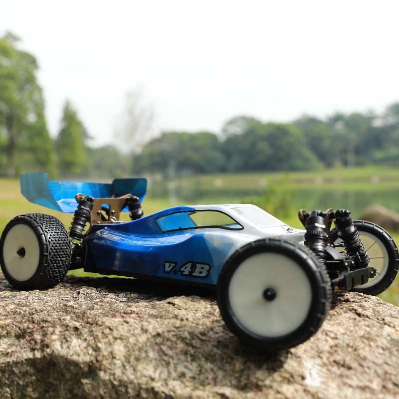 Vkarracing 1/10 Electric 4WD Buggy รถยกออฟโรด RC Car พร้อมโครงโลหะ