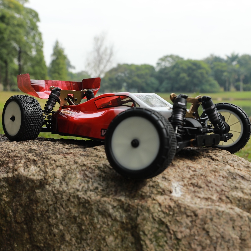 Vkarracing 1/10 Electric 4WD Buggy รถยกออฟโรด RC Car พร้อมโครงโลหะ