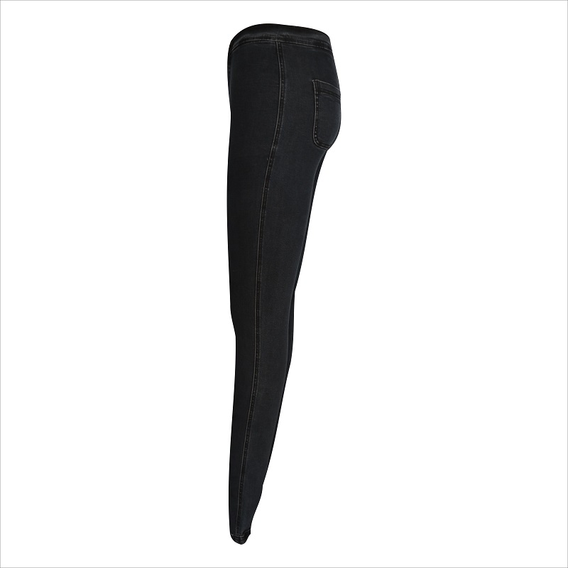 พอดีดิสโก้สีเทา skinny jean WS1005