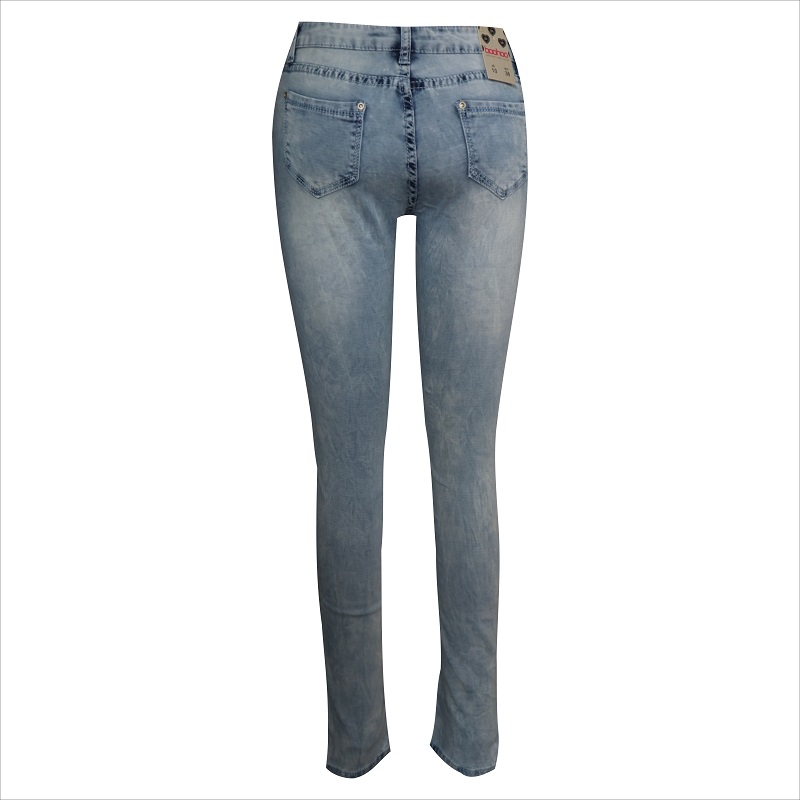 ล้างผู้หญิงซักผ้า skinny jean WS1006