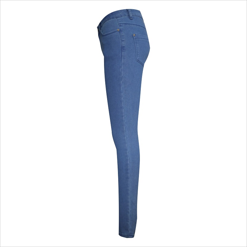 พอดีดีและซักผ้าสุภาพสตรี skinny jeans WS1088