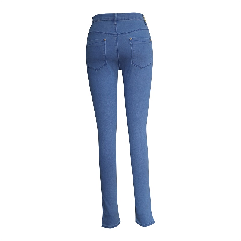 พอดีดีและซักผ้าสุภาพสตรี skinny jeans WS1088
