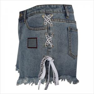 ลูกไม้พิมพ์ลายซาตินลูกไม้สั้น WS1483