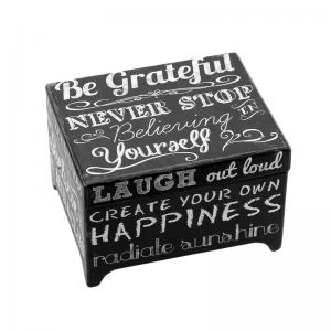 กล่องของขวัญสีดำเข้มที่กำหนดเอง