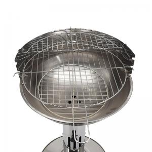 ปรับย่างบาร์บีคิวสแตนเลสสูงด้วยลวดตาข่ายสุทธิ