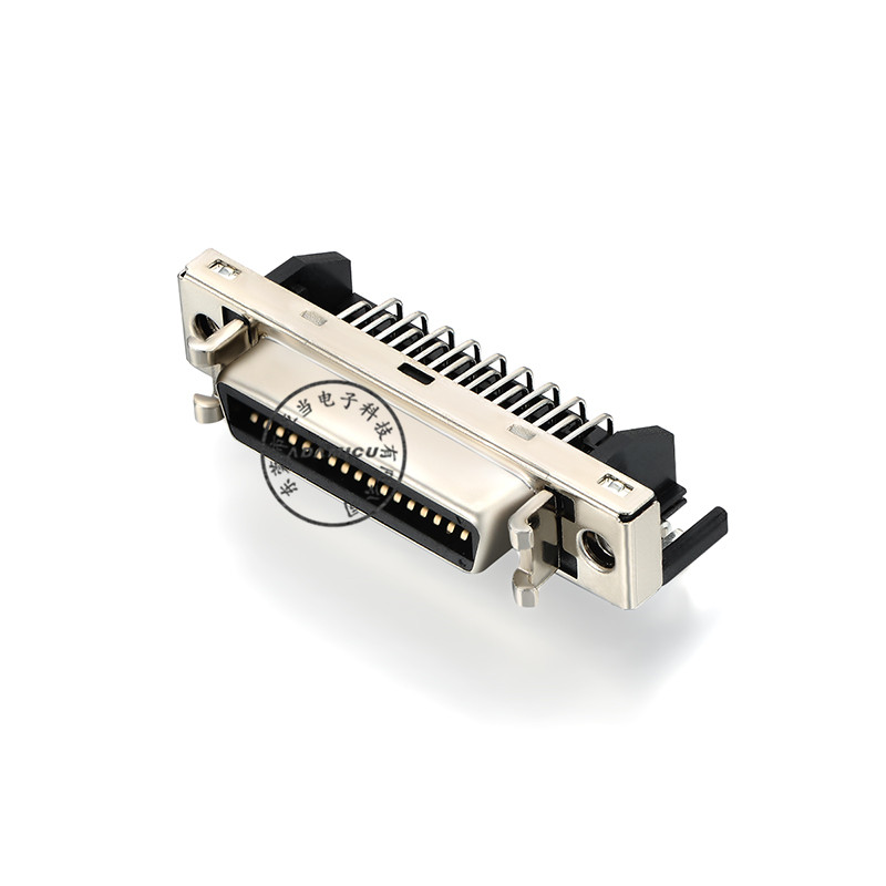 ผู้ผลิตจีน CN Solder ประเภทตัวเชื่อมต่อหญิง SCSI ตัวเชื่อมต่อ 36 Pin