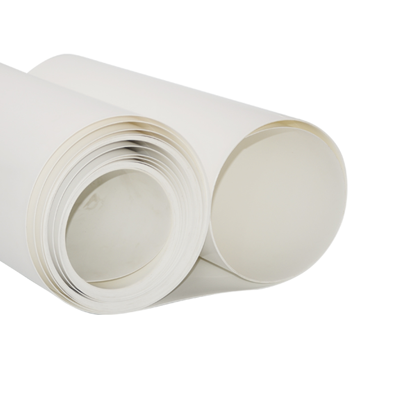 แผ่นพลาสติกโพลีโพรพีลีน PP สีขาวบริสุทธิ์ 100% สีขาว 1 มม