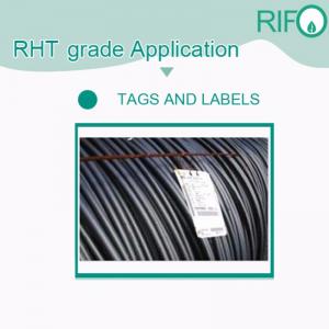 ราคาถูกขายส่งม้วนกระดาษความร้อน, อุณหภูมิสูงป้ายเหล็กสำหรับสัตว์เลี้ยง