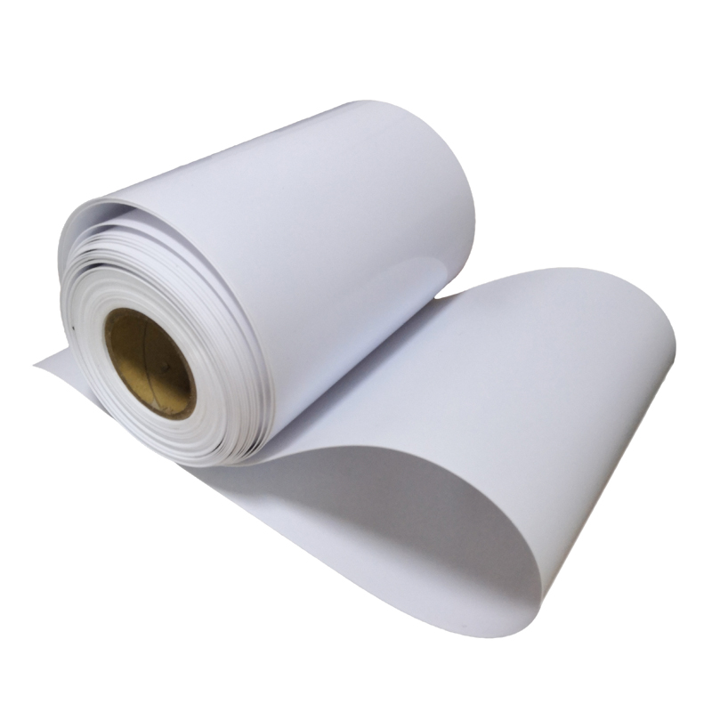 ฟิล์ม PVC แข็งสีทึบ 300 Mic White สำหรับบรรจุภัณฑ์พลาสติก