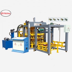 แอพลิเคชันของเครื่องอิฐอัตโนมัติไฟฟรี (QT4-15S บล็อกเครื่องปั้น)