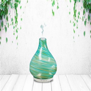 เมษายนผลิตภัณฑ์ดูแลผิวสีเขียวทอง silly glass aroma oil diffuser น้ำมัน