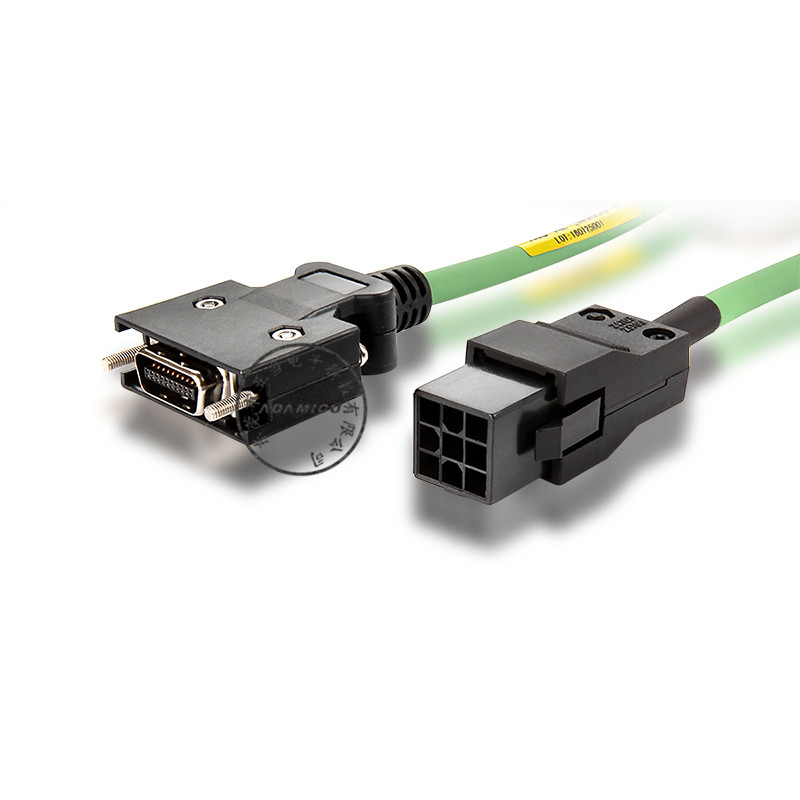 ที่มีคุณภาพสูงเดลต้าเซอร์โวมอเตอร์เข้ารหัสอุตสาหกรรมสายไฟฟ้า ASD-A2-EN0003-G