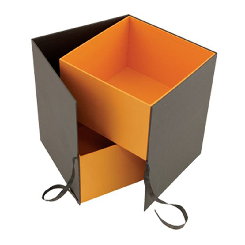 2018 การออกแบบใหม่กล่องของขวัญพับที่มีการพิมพ์สี CMYK หรือ PMS
