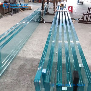 ขนาดที่กำหนดเองขนาดใหญ่กระจก / จัมโบ้แผงกระจกลามิเนตสำหรับ windows