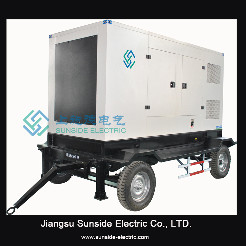เครื่องกำเนิดไฟฟ้าดีเซลเทรลเลอร์อัตโนมัติ