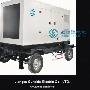 เครื่องกำเนิดไฟฟ้าดีเซลเงียบ 75kW
