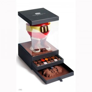 กล่องของขวัญแฮนด์เมดรูปหน้าต่าง PVC แบบกำหนดเอง