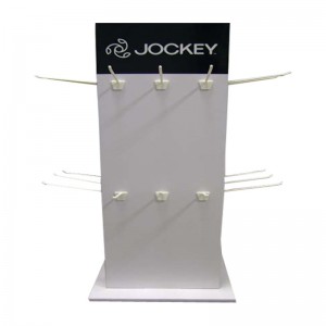 การพิมพ์เคาน์เตอร์ป๊อปกระดาษแข็งขนาดเล็กแบบกำหนดเองพร้อมตะขอ