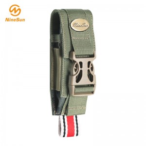 มีดพับไนล่อนสีเขียวขนาดเล็ก - NS-KF-180012