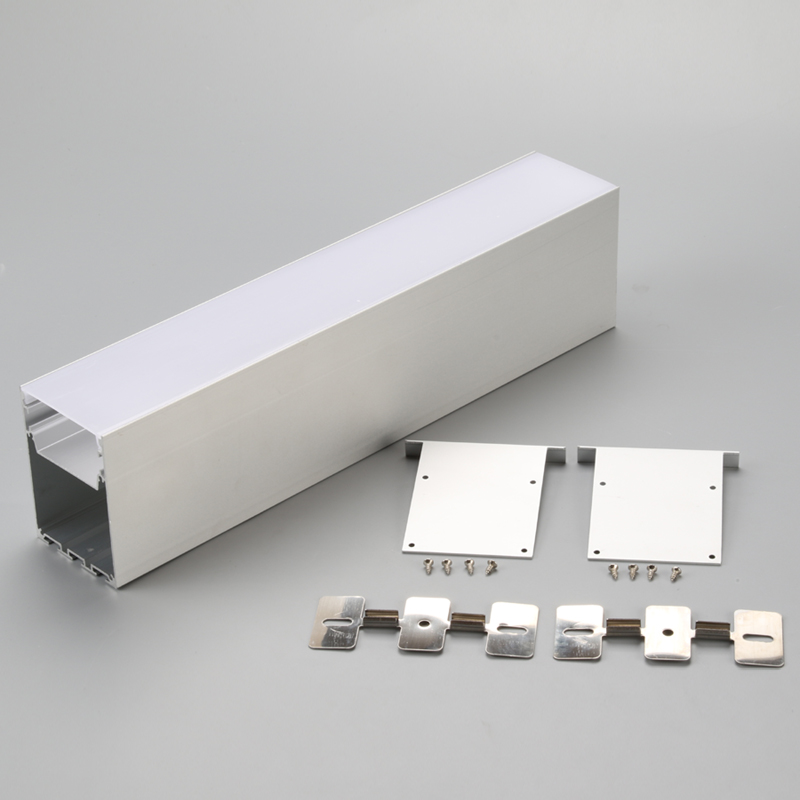 อลูมิเนียมไฟ LED โปรไฟล์การอัดขึ้นรูปกลวงโปรไฟล์สำหรับการใช้แถบ LED