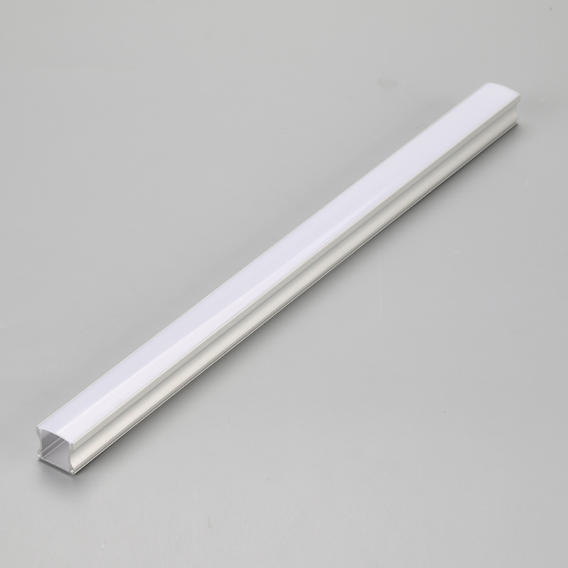 อลูมิเนียมรายละเอียด LED Alu ที่มีความยืดหยุ่นสำหรับตู้ LED แถบการอัดขึ้นรูปอลูมิเนียม LED รายละเอียดพื้นผิวติดตั้งแถบแสงเชิงเส้น