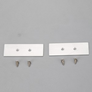 โพรไฟล์อะลูมิเนียมส่องสว่างสองด้านสำหรับไฟ LED แบบยืดหยุ่น, ไฟ LED อลูมิเนียมโพรไฟล์ของไฟส่องด้าน 2 ด้านสำหรับไฟเทป LED