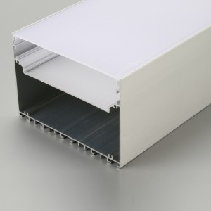 ชุดระบายความร้อนขนาดใหญ่ 6060 T5 อลูมิเนียมเส้นไฟ LED โปรไฟล์สำหรับแถบ LED