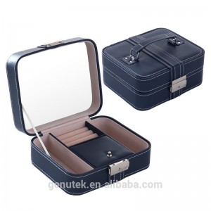กล่องเครื่องประดับเดินทาง PU