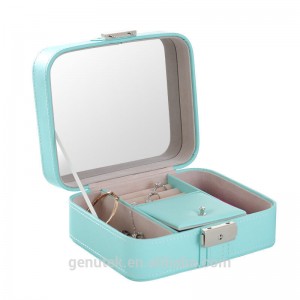 กล่องเครื่องประดับเดินทาง PU