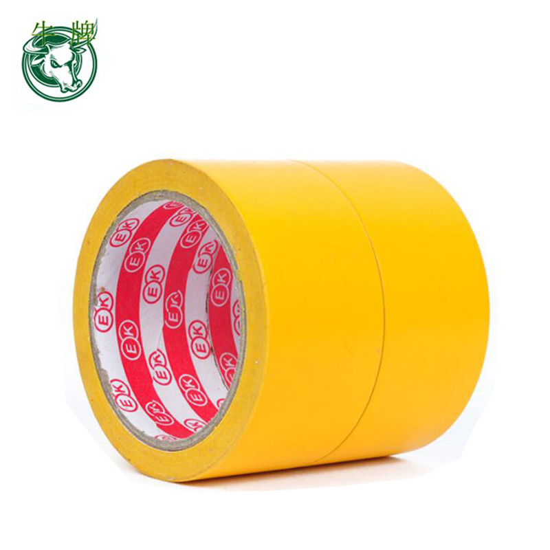 เทปคำเตือนการสลักพื้น PVC คุณภาพสูงสีแดง