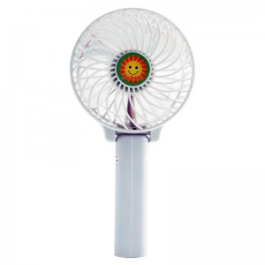 มือถือแบบพกพาไฟฟ้าตั้งโต๊ะพับได้มินิ USB Fan พัดลมแบบชาร์จได้