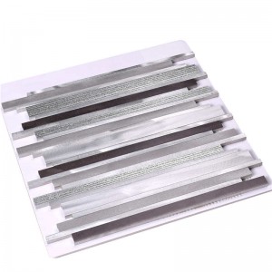 เส้นตรงอลูมิเนียมผสมกระเบื้องโมเสคแก้วชายแดนผนัง