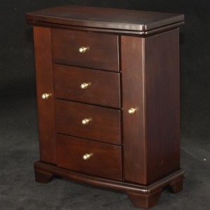 กล่องเครื่องประดับทำจากไม้จามจุรี