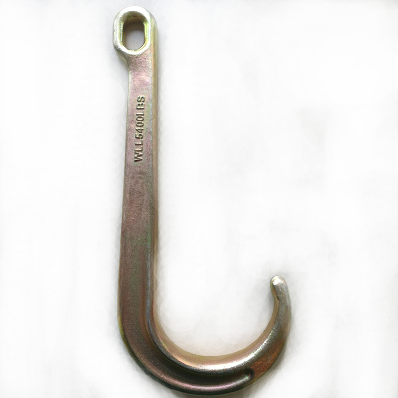 ปลอมแปลง Tow J Hook 3900 LBS WLL สังกะสีชัดเจน