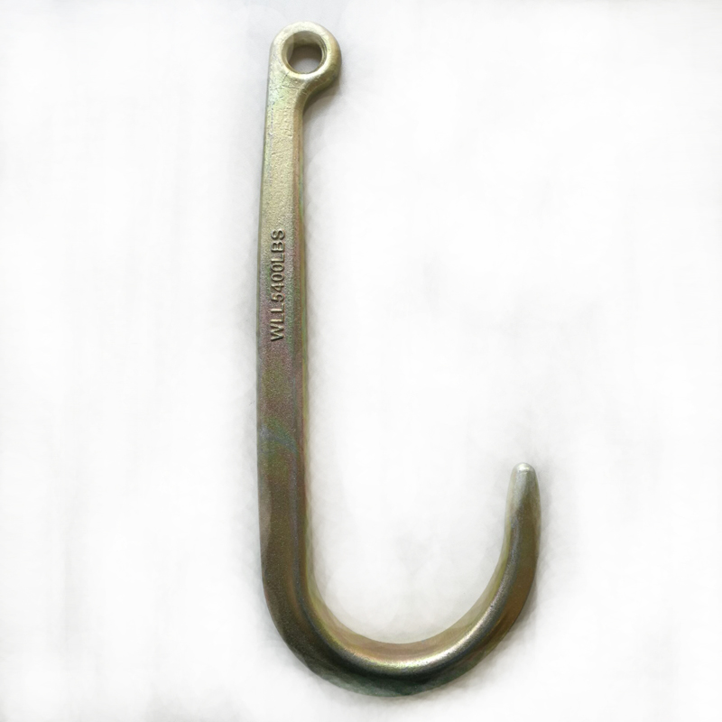 ปลอมแปลง Tow J Hook 3900 LBS WLL สังกะสีชัดเจน