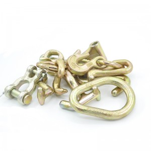 G7 Clevis คว้า Hook \u0026 T Hook ปลอมแปลงบนลิงก์ของรอย