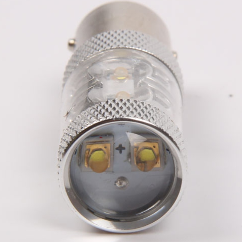 พลังงานสูง 50 วัตต์ชิป Osram 1156 p21w py21w ba15s bau15s อัตโนมัติ led เปิดสัญญาณไฟ led กลับขึ้นแสง