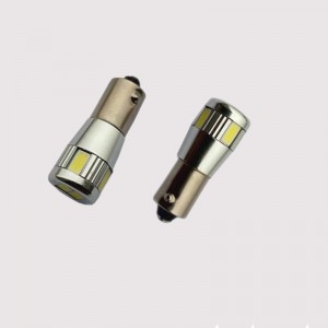 ข้อผิดพลาด CANBUS ฟรี 6SMD 5730 BA9S BAY9S BAX9S อัตโนมัตินำหลอดไฟทดแทน