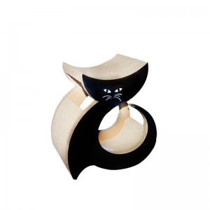 บ้านกระดาษแข็งในร่มแมวมัลติฟังก์ชั่นรวมบ้านแมวกระดาษ