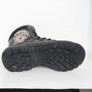 รองเท้าบูทหุ้มข้อ PU Leather Leather Upper Leather