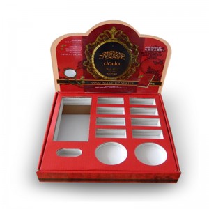 กระดาษแข็งยืนแสดงการพิมพ์แบบกำหนดเองสำหรับขวดทำความเย็น