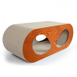 YJ จอแสดงผลเป็นมิตรกับสิ่งแวดล้อมจัดหาสัตว์เลี้ยงแมวลูกฟูก Scratcher เลานจ์