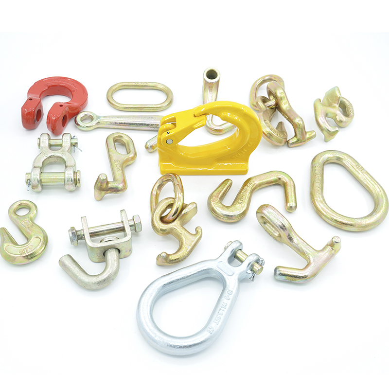 G70 โลหะผสม Clevis Lug Link ชุบสังกะสีสีขาว
